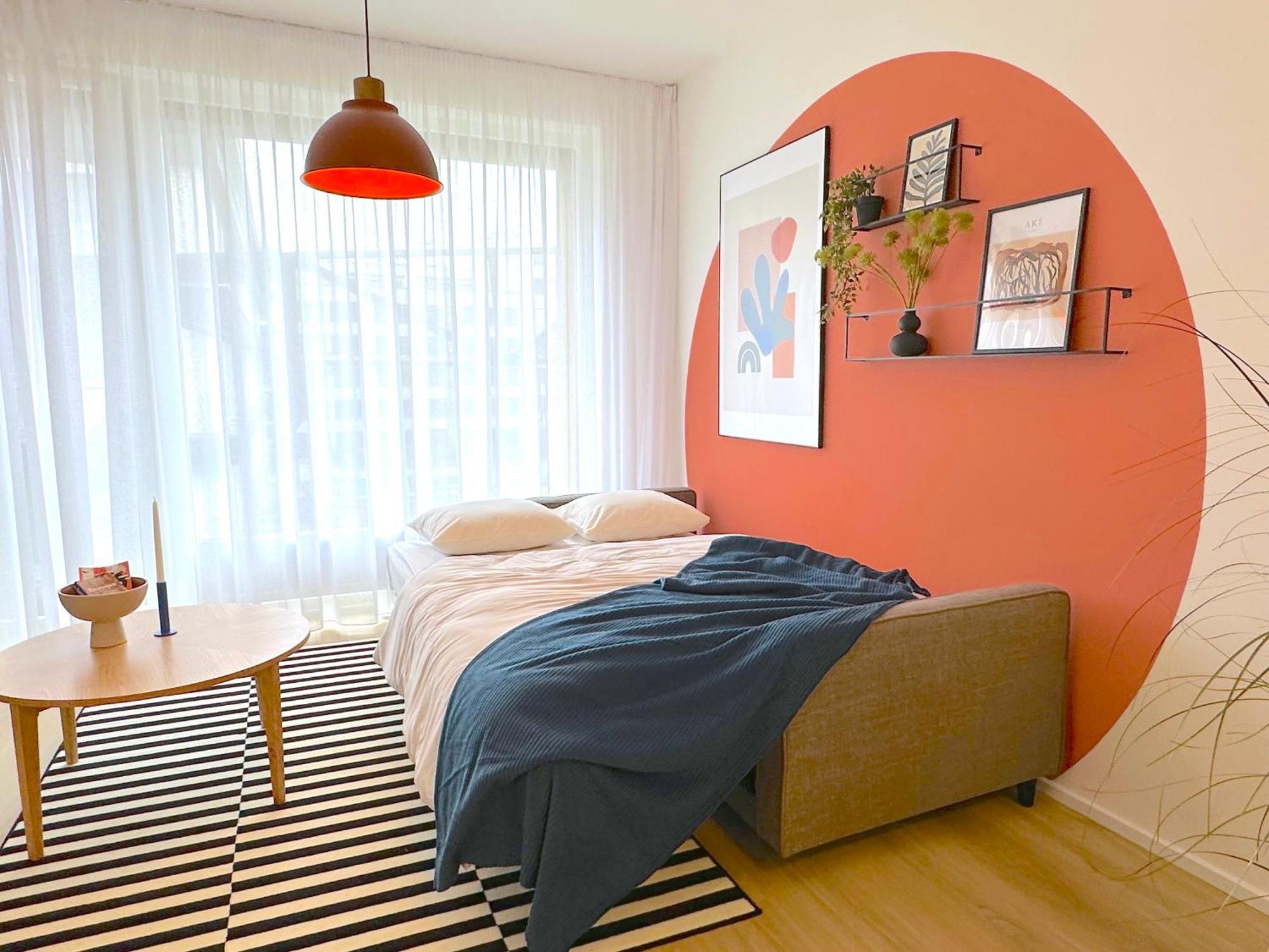 Design Apartment - Balcony, Free Parking, Yoga, 10 Mins To Center, By Gravity Praha Bagian luar foto